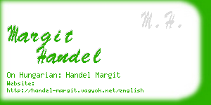 margit handel business card